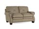Pilot Pebble Leather  Sofa and Loveseat -4
