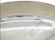 A & B Home Silver/White Bowl-3