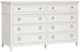 Magnussen Home® Juniper Hill Whisper White Double Drawer Dresser-0