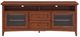Whittier Wood® Furniture McKenzie Glazed Antique Cherry 64" Sound Bar Media Console-1