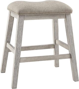 Signature Design by Ashley® Skempton Light Brown/White 24" Counter Stool