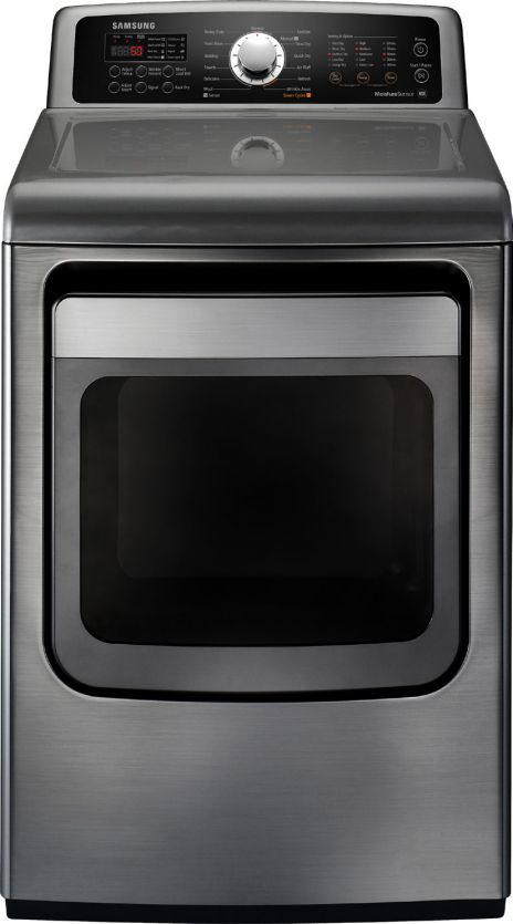 Samsung 7.4 Cu. Ft. Stainless Platinum Front Load Electric Dryer-0