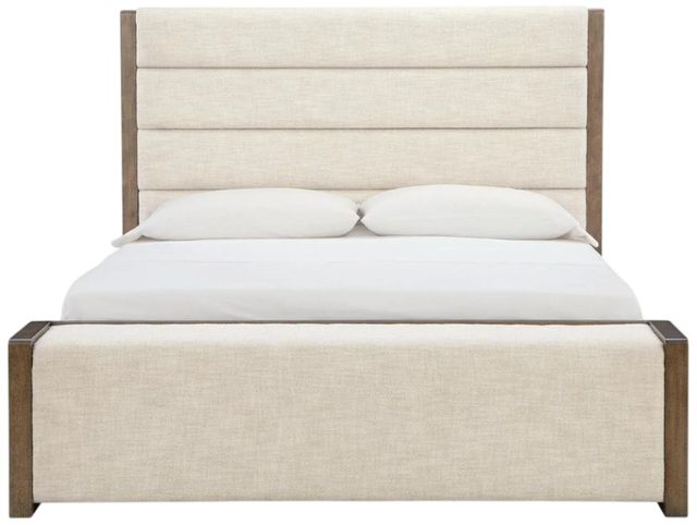 Signature Design by Ashley® Marxmore Brown King Upholstered Panel Storage Bed-3