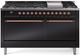 Ilve® Nostalgie II Series 60" Glossy Black Pro Style Dual Fuel Range-0
