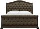 Magnussen Home® Durango Willadeene Brown Upholstered California King Upholstered Sleigh Bed-1