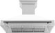 ZLINE Autograph Edition 48" Stainless Steel Wall Mounted Range Hood with White Matte Shell and Matte Black Handle-5