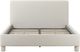 Moe's Home Collection Ichigo Light Grey Queen Bed-1