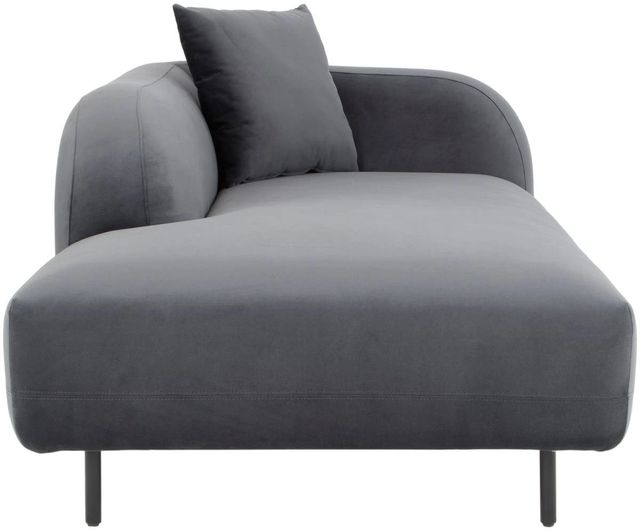 Moe's Home Collection Deleuze Anthracite Chaise-2