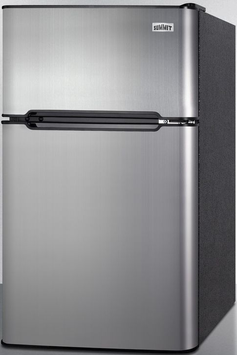 Summit® 19" 3.2 Cu. Ft. Stainless Steel Compact Refrigerator-3