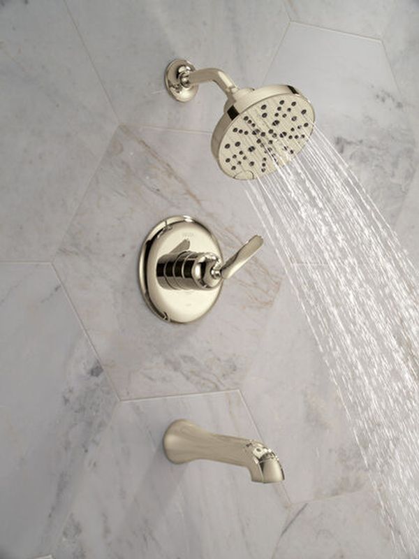 Delta Bonacci™ 14 Series Lumicoat® Polished Nickel Tub & Shower Trim -1