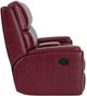 Flexsteel® Customizable Rio Leather Manual Reclining Loveseat with Console-4