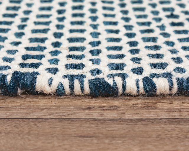 Rizzy Home Windsor Blue 5'x8' Rectangular Rug-3