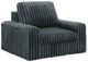 Signature Design by Ashley® HamlinBay Gunmetal Power Gliding Chaise-0