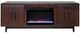 Legends Home Radiance Rosewood 75" Fireplace TV Console-0