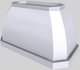 Vent-A-Hood® Designer Series 54" White Island Range Hood-4