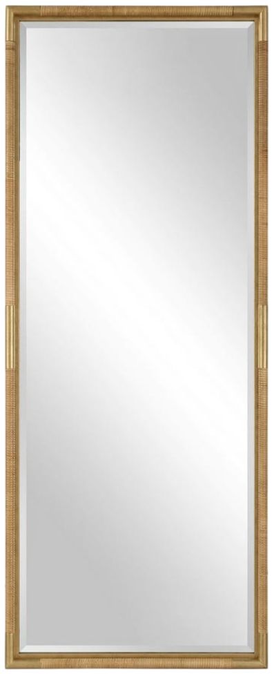 Uttermost® Kampar Antique Gold/Natural Mirror-0