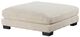 Mazin Furniture Traverse Beige Ottoman-0