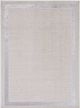 KAS Rugs Luna Ivory/Silver Border 5'x8' Rug-0