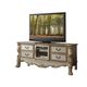 ACME Furniture Dresden Bone/Gold Patina TV Stand-1