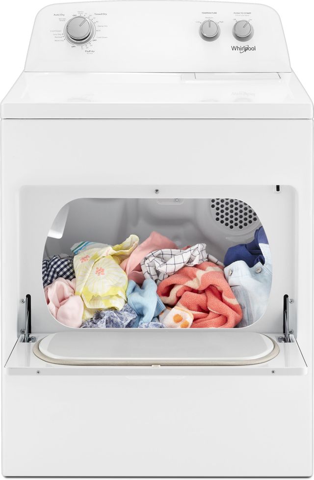 Whirlpool® 7.0 Cu. Ft. White Front Load Electric Dryer-2