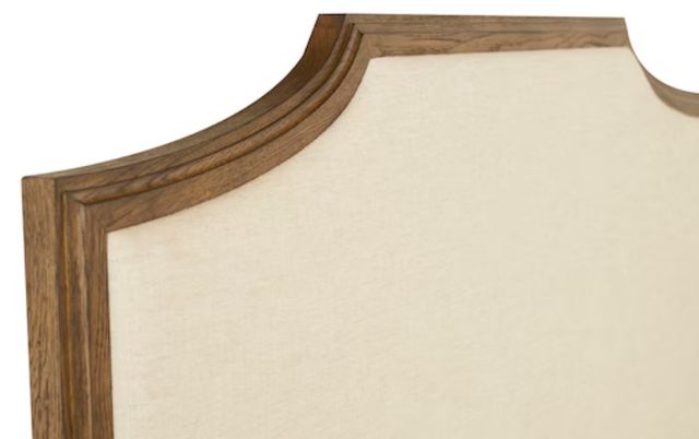 Bassett® Furniture Surry Truffle Oak Upholstered King Panel Bed-3
