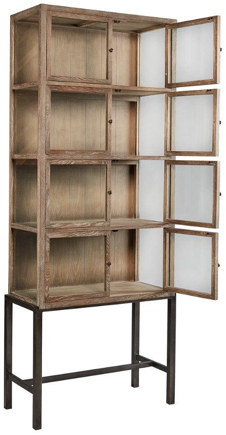 Furniture Classics Veso Brown Display Cabinet-1