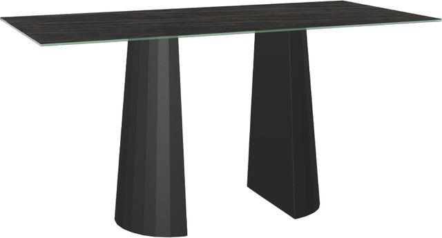 Amisco Customizable Gemma Italian Porcelain 84" Bar Height Table-0