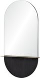 Renwil® Lisdarra Black Wall Mirror-1