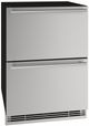 U-Line 5.2 Cu. Ft. Stainless Steel Refrigerator Drawers-0
