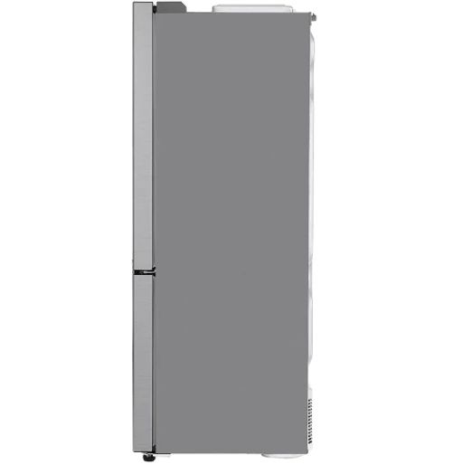 LG 14.7 Cu. Ft. Platinum Silver Counter Depth Bottom Freezer Refrigerator-3