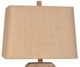 Lamps Per Se Washed Sand/White Table Lamp-2
