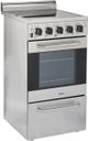 Unique® Appliances Prestige 20" Stainless Steel Freestanding Electric Range-3