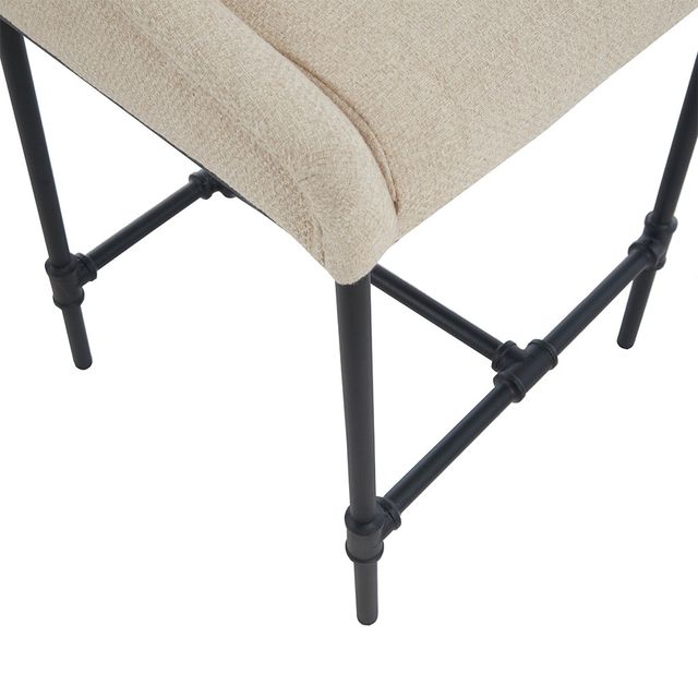 Olliix by Madison Park Maddox Beige Counter Stool-3
