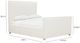 TOV Furniture Bristol Park Ivory Queen Panel Bed-2