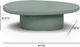 TOV Furniture Jade Green 34" Concrete Indoor/Outdoor Coffee Table-2