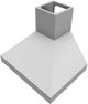 Vent-A-Hood® Euroline Pro 36" Stainless Steel Wall Mounted Range Hood-1