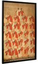 Stylecraft Beige/Off-White/Red Wall Art-0