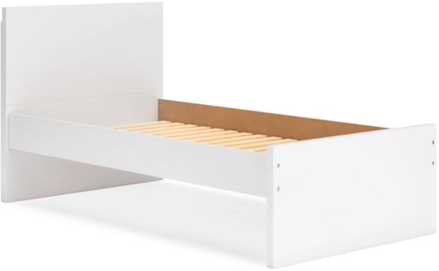 Signature Design by Ashley® Onita White Twin Panel Platform Bed-1