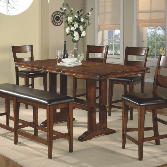 Winners Only® Brown Tall Counter Dining Table-1