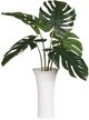 Uttermost® Muse Green/White Monstera Centerpiece-2