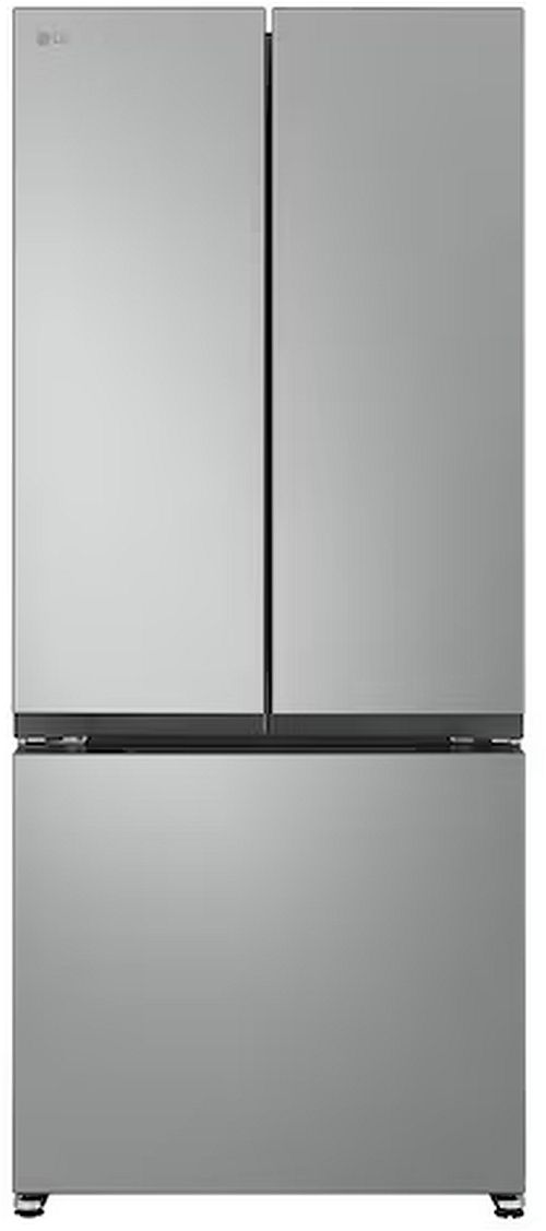 LG 30" 18 Cu. Ft. Stainless Steel Counter Depth French Door Refrigerator-0