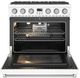 Thor Kitchen® A Series 36" White Contemporary Freestanding Pro Style LP Gas Range-1