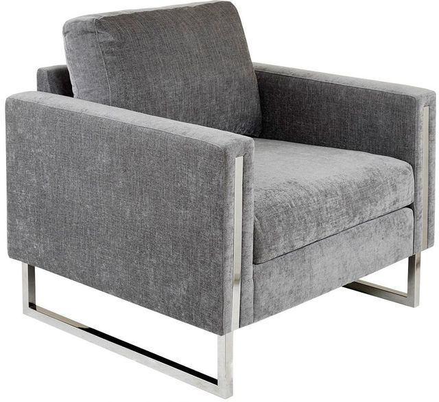 Olliix by INK+IVY Grey Madden Accent Chair-3