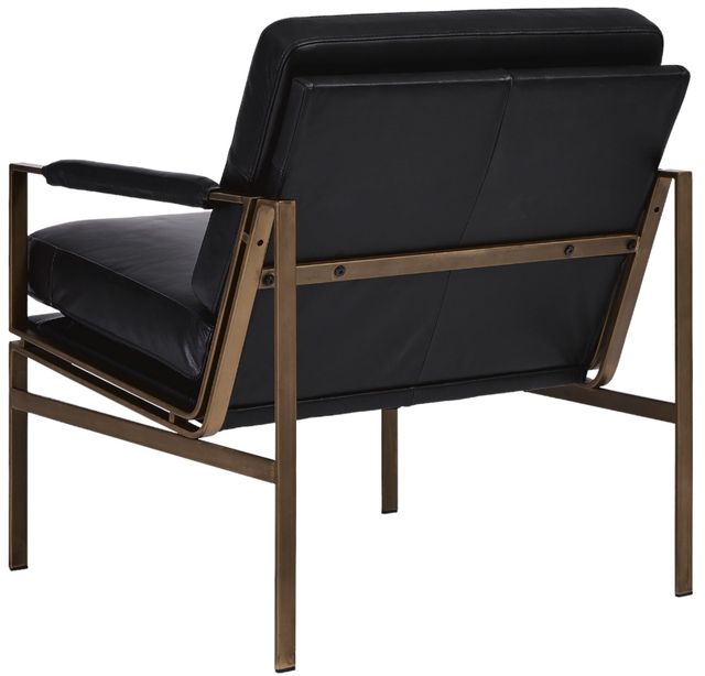 Signature Design by Ashley® Puckman Black Accent Chair-3