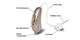 ZVOX® Voicebud Silver/Gray Left VB20 Hearing Amplifier-4