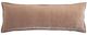 HiEnd Accents Stella Dusty Rose Faux Silk Velvet Long Lumbar Pillow-0