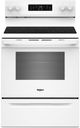 Whirlpool® 30" White Freestanding Electric Range with Air Cooking Technology-0