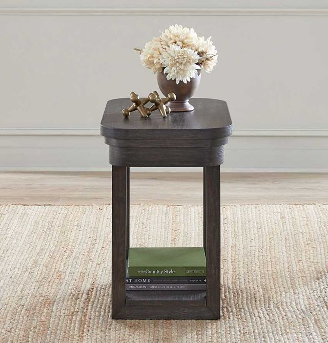 Liberty Furniture Weston Peppercorn Chairside Table-1