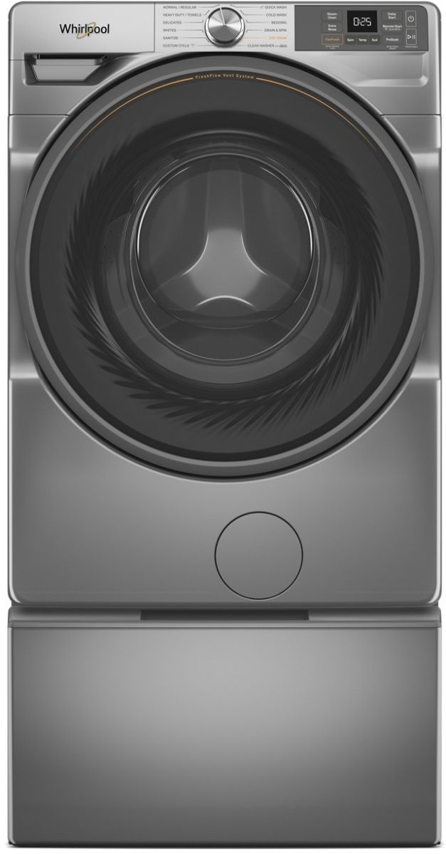 Whirlpool® 27" W x 16” H Radiant Silver Laundry Pedestal-3