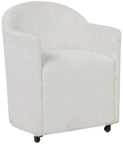 Signature Design by Ashley® Darimore Beige Upholstered Dining Arm Chair-0